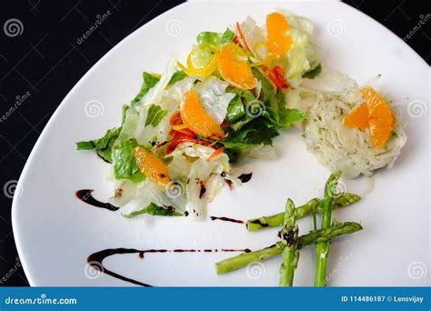 Vegetarian Food Presentation