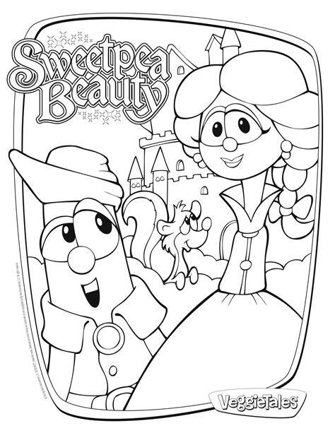 Veggie Tale Coloring Pages