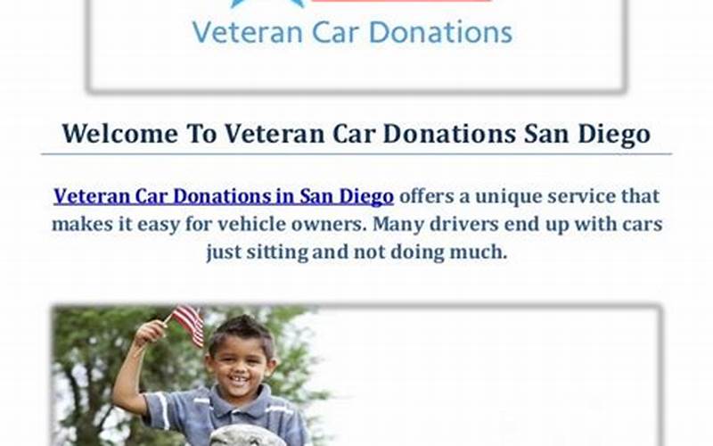 Vehicle Donation In San Diego
