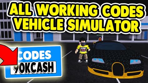 Vehicle Simulator Codes - Roblox - June 2023 -