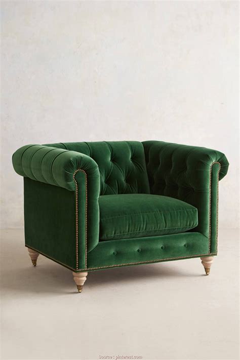 Velvet Chair Green