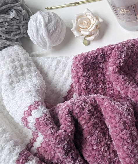 Velvet Crochet Blanket