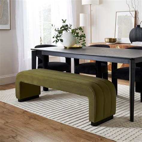 Velvet Dining Bench