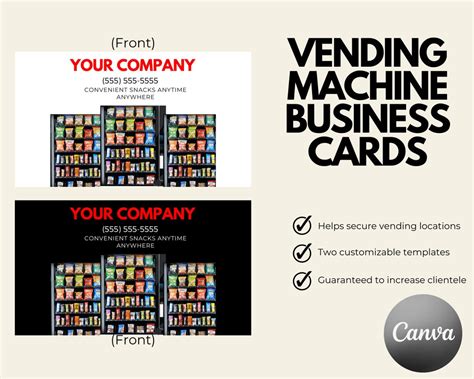 Vending Machine Business Card