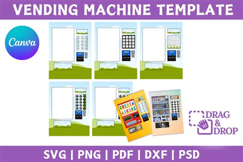 Vending Machine Template Canva