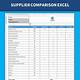 Vendor Evaluation Template Excel Free