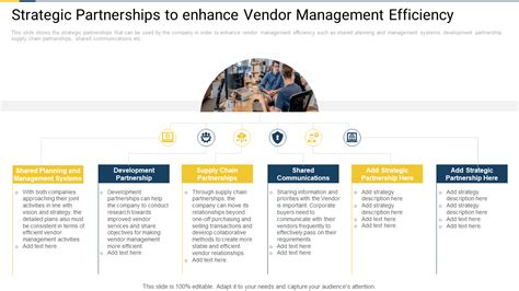 Vendor Partnerships and Support