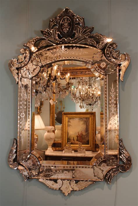 Pair of Style Mirrors at 1stdibs