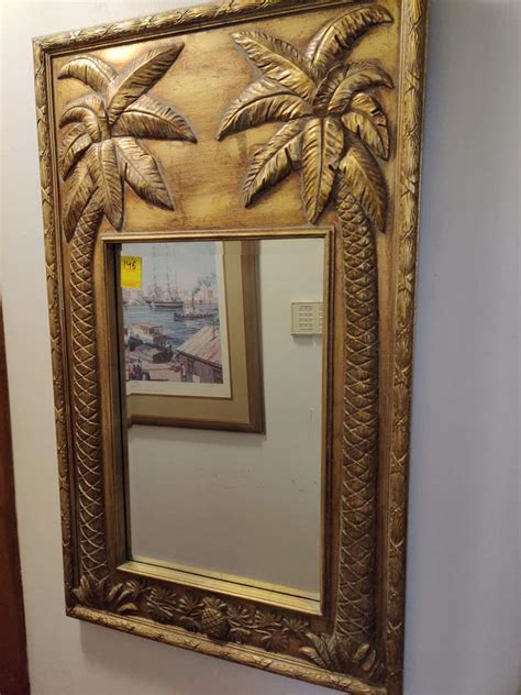 Glass Leaf Mirror Cox London