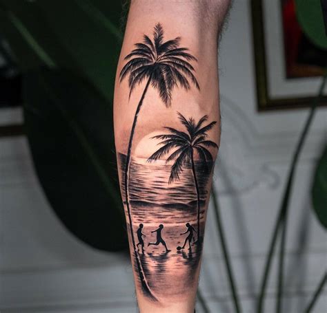 Scene of Venice tattoo by Zaya Hastra inked on the left