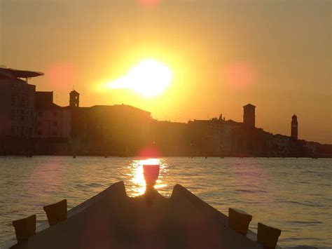 Venice Boat Tour Sunset