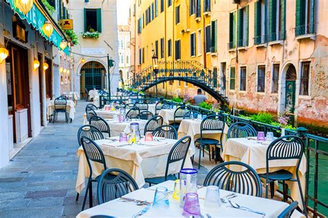 Dining in Venice Italy