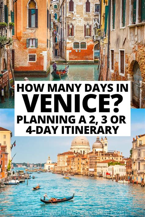 Venice Planning Tips