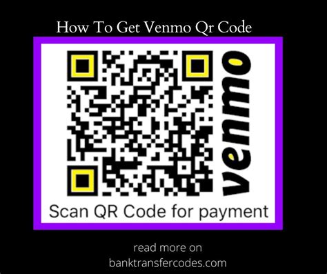 Venmo QR code screenshot