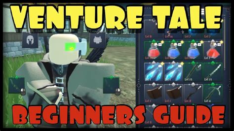 Venture Tale Beginners Guide on Roblox New Amazing Dungeon 