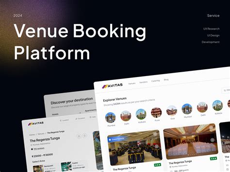 Venue booking platform
