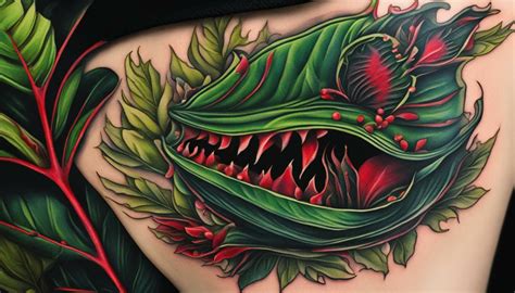 Venus Fly Trap Tattoo