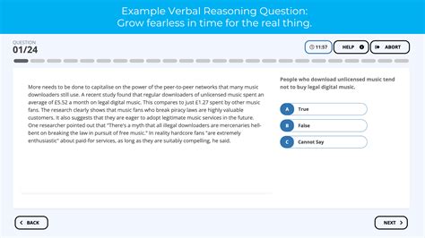 Verbal Personality Test