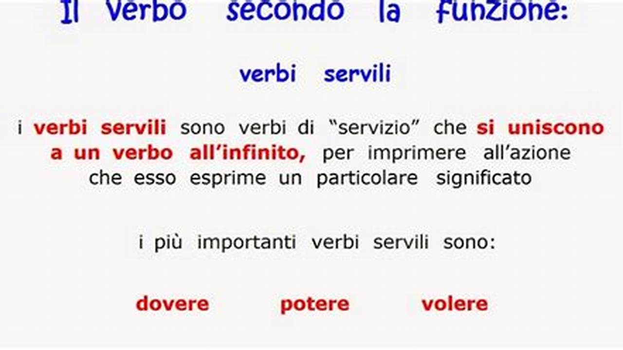 Verbi Servili in Italiano: Guida Definitiva e Scelte Migliori