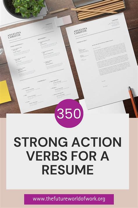 The Power of Language: 10 Verbs to Elevate Your Resume