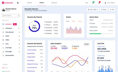 Vercel Admin Dashboard Template