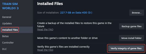 Verify Your Game Files
