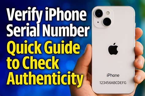 Verify the Check's Authenticity