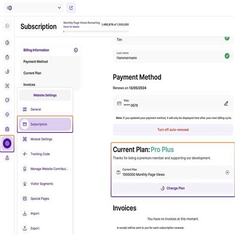 Verifying Your Subscription