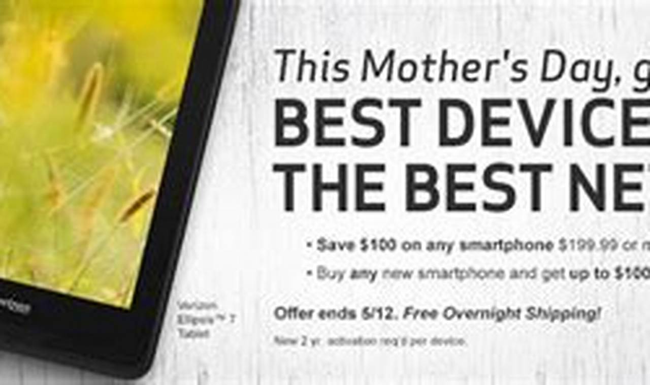 Verizon Mothers Day Deals 2024