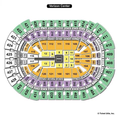 Verizon Center Washington Dc Seating Chart