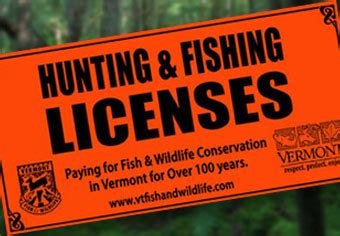 Vermont Fish And Game License