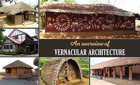 Vernacular Architecture Buildings In India
