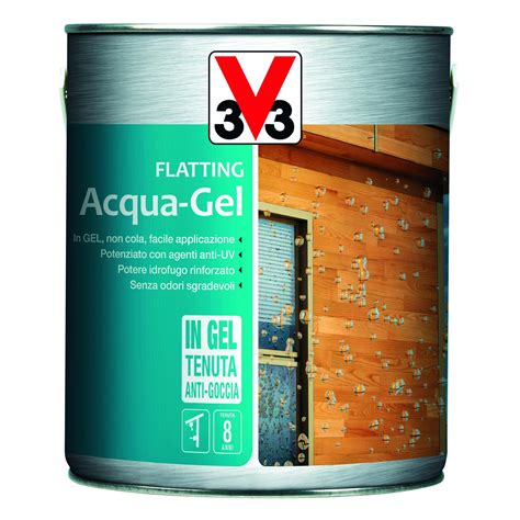 Vernice finitura trasparente per legno ad acqua cerata satinata ELE