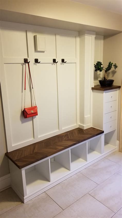 Versatile and Functional IKEA Entry Bench