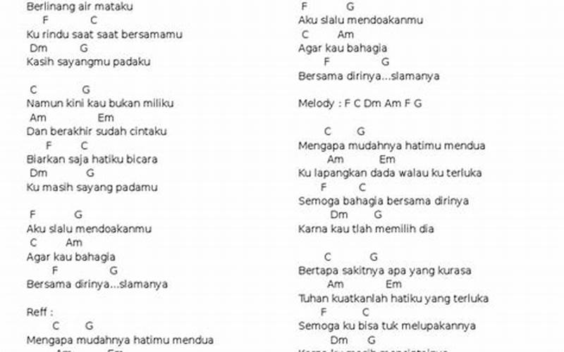 Verse 2 Lirik Lagu Mengapa Yang Lain Bisa Mendua Dengan Mudahnya
