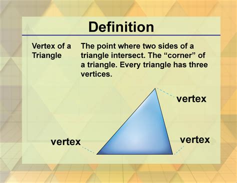 Understanding Vertex Definition in Geometry for Precise Measurements