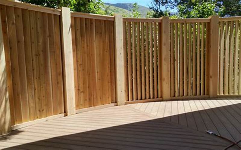 Vertical Louvered Privacy Fence Plans: An Effective Solution For Your Outdoor Space