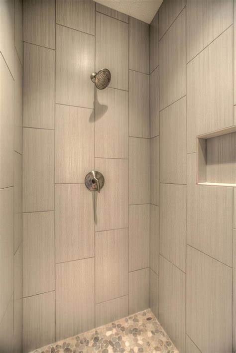 Vertical 12X24 Shower Tile