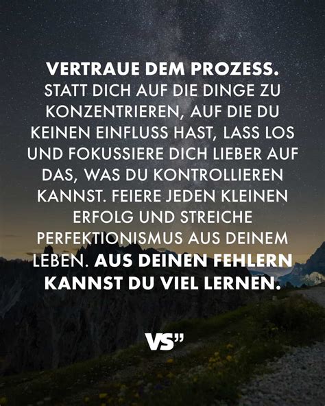 Vertraue dem Prozess