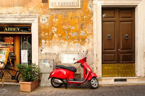 Vespa en Roma
