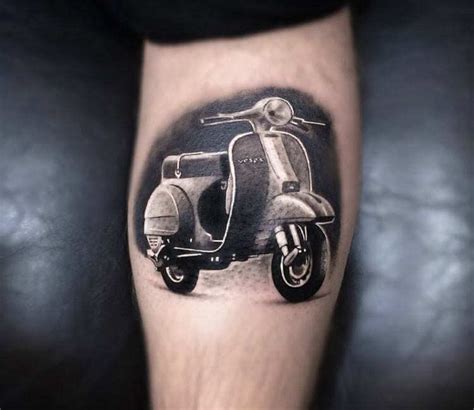 Small Vespa piece by the homie Hood Small tattoos