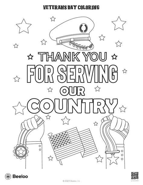 Veterans Day Coloring Page