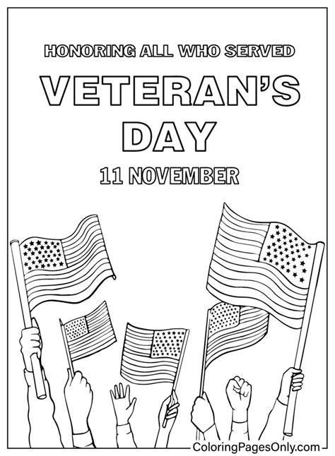 Veterans Day Coloring Pages Pdf