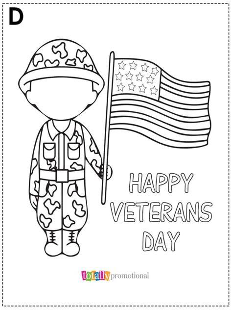 Veterans Day Coloring Pages Simple