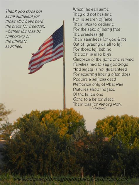 Veterans Day Quotes Poems