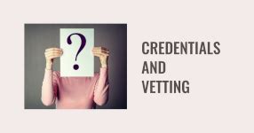 Vetting and Credentials