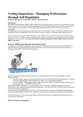 Vetting the Source: Safety and Regulation