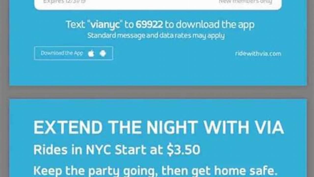 Via Promo Code 2024