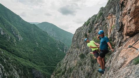 Via Ferrata climbing route