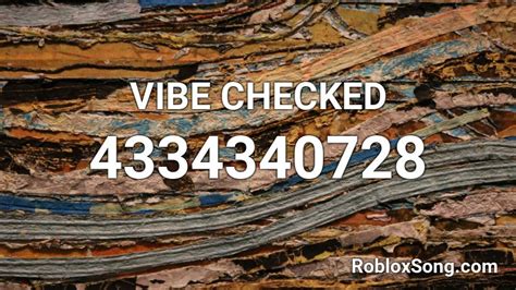 Vibe Checked - Roblox